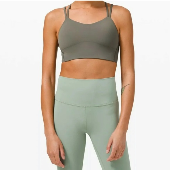 ❤️ Like a Cloud Longline Bra Light Support, B/C Cup Smoked Spruce Size 6 NWOT - Picture 6 of 6